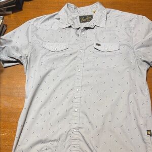 Howler Brothers Sky Blue Casual Shirt